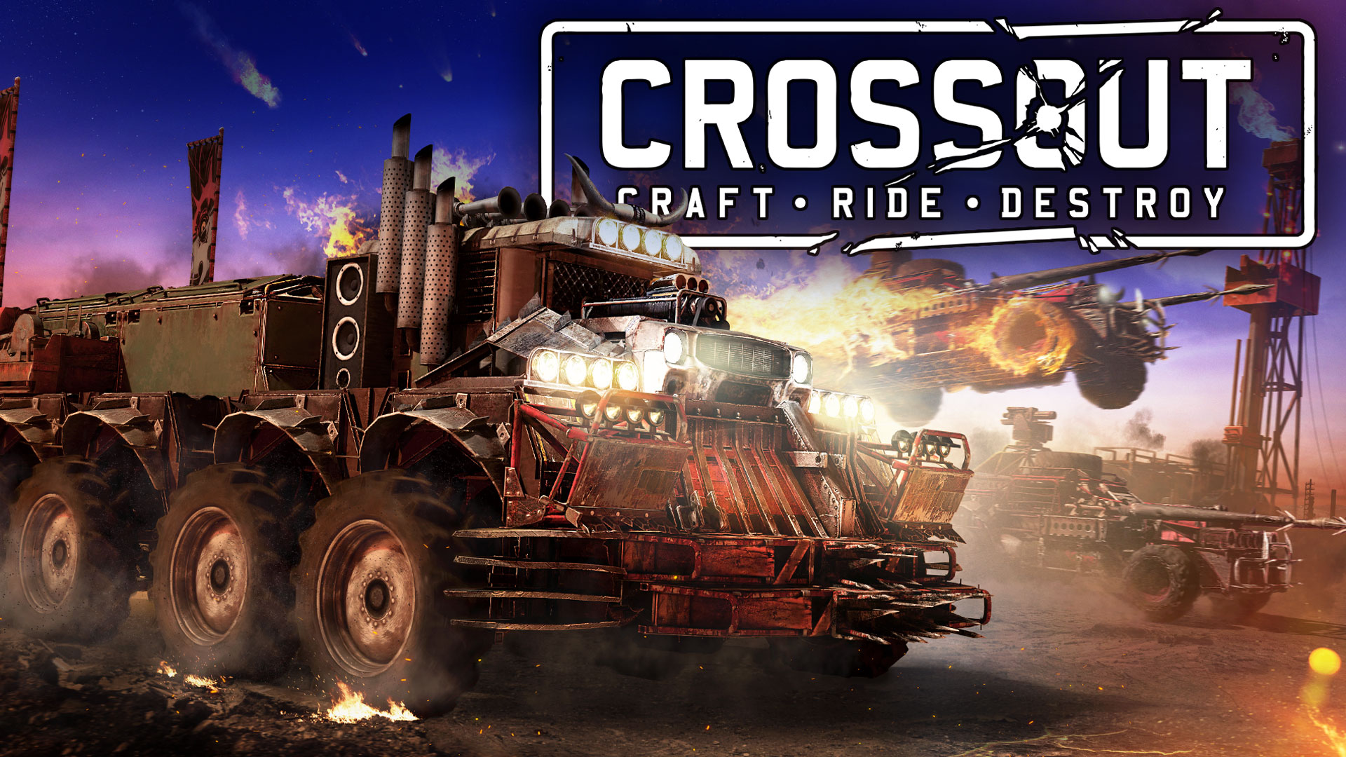 Crossout готовится к выходу на PC, PlayStation®4 и Xbox One 30 мая