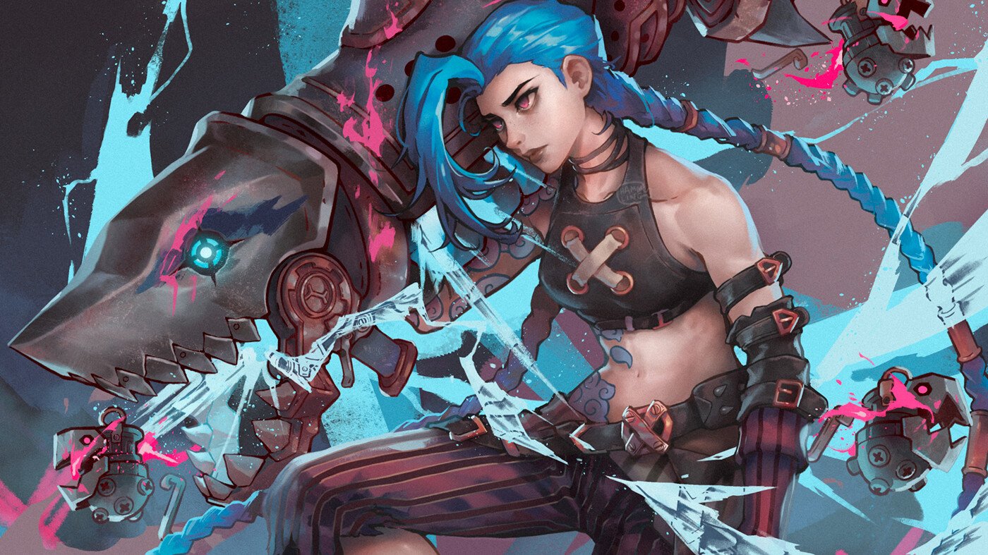 Гайд по герою Jinx (Джинкс)